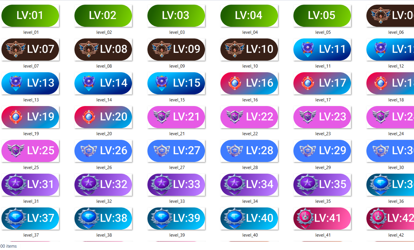 1 To 100 PNG Level - Size 512by197