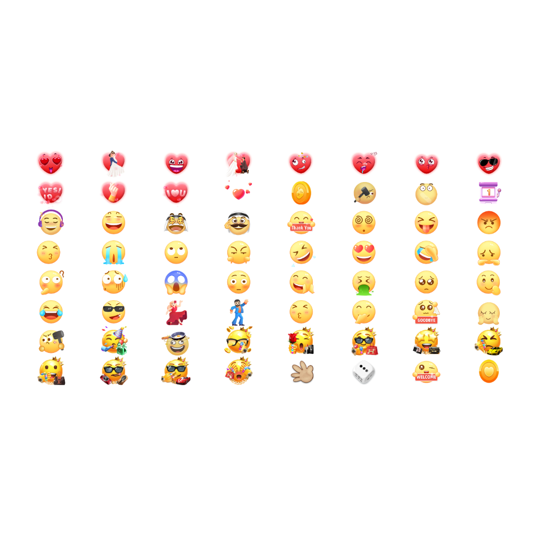 64 Mega SVGA Emoji Pack