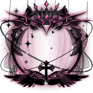 Pink Silk Ribbon Aura Frame