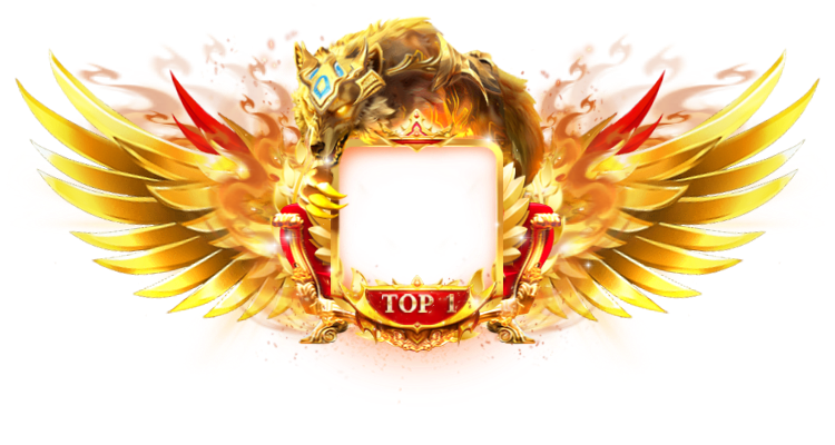 Rising Star Rank 1 Orange Particle Frame