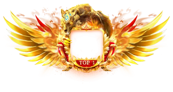 Rising Star Rank 1 Orange Particle Frame