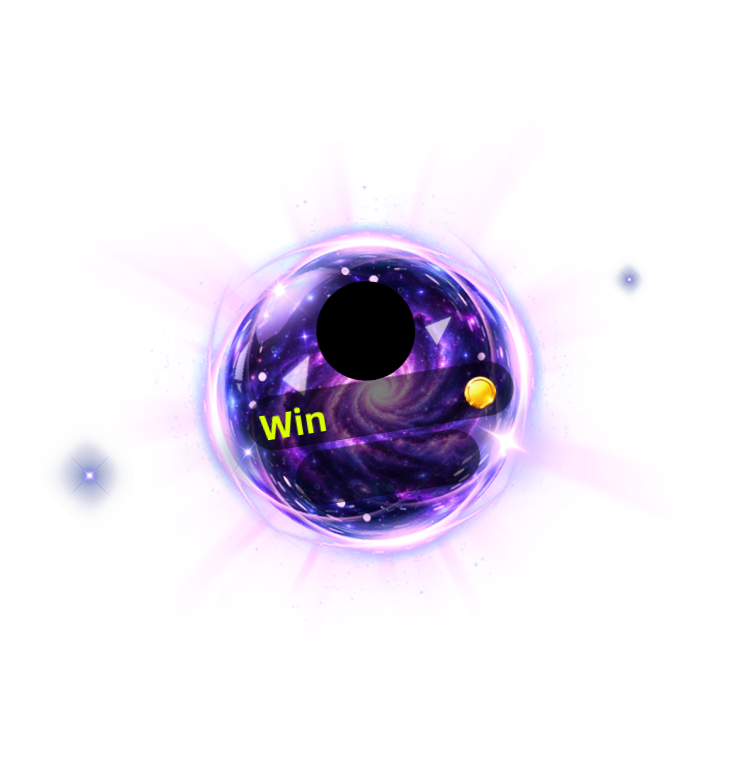 Cosmic Purple Galaxy Nebula Star Orb