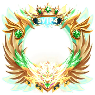 SVIP 4 Golden Dragon Winged Frame