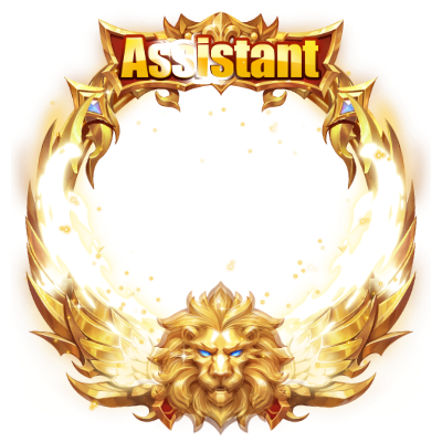 Assistant Royal Golden Lion Winged Frame