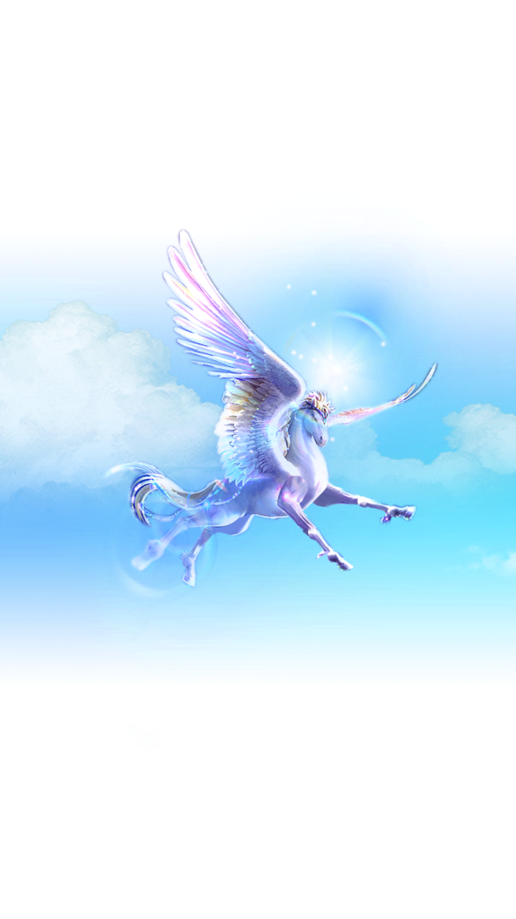 Crystal Diamond Winged Pegasus