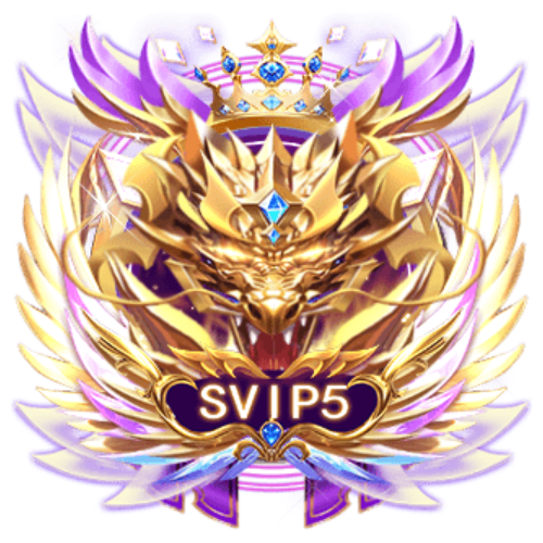SVIP 5 Golden Dragon Medal Badge