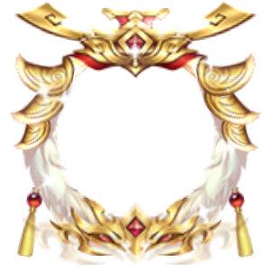 Divine Dragon Feather Wing Halo Frame