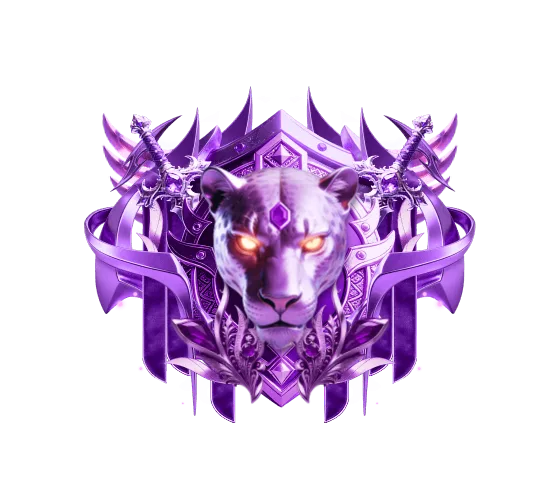 Purple Amethyst Armored Shield Twin Swords (Level 5)