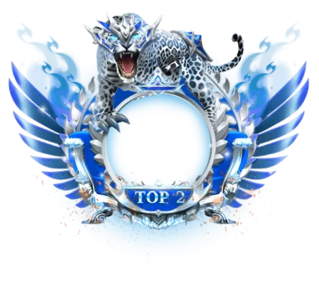 Host Rank 2 Blue Particle Frame