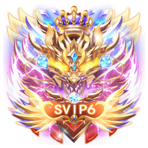 SVIP 6 Golden Dragon Medal Badge