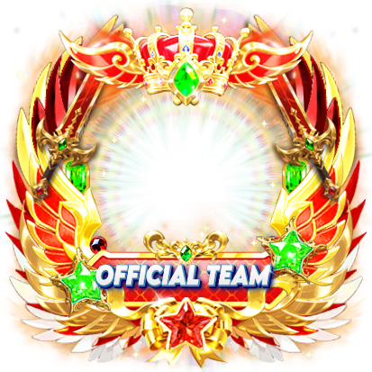 Official Team Glowing 3D Text Banner