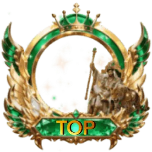 Emerald King And Tiger Royal Frame