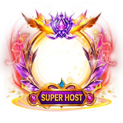 Purple Crystal Flame Horns Frame