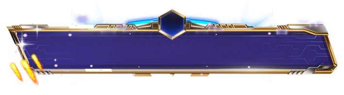 Sci Fi Cyber Rocket Headline Nameplate