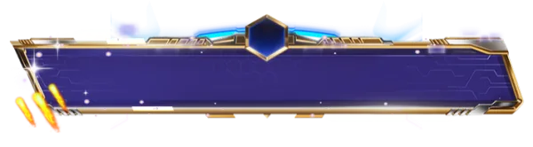 Sci Fi Cyber Rocket Headline Nameplate