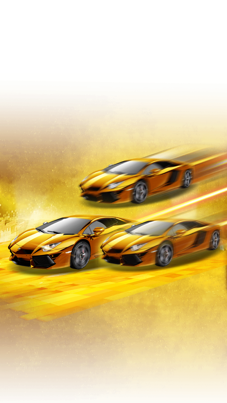 VIP Cyber Supercar Arrival