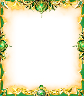 Royal Emerald Gold Room Frame