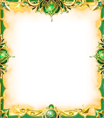 Royal Emerald Gold Room Frame
