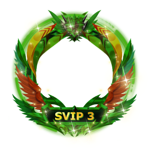 SVIP 3 Green Rune Energy Frame