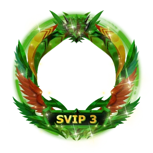 SVIP 3 Green Rune Energy Frame