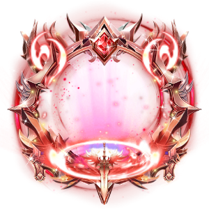 Red Sparkle Light Trail Frame