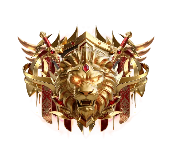 Crimson Gold Royal Shield Twin Swords (Level 7)