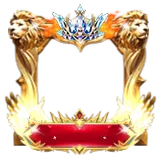Royal Golden Lion svga Frame