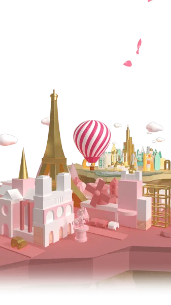 Romantic City Balloon