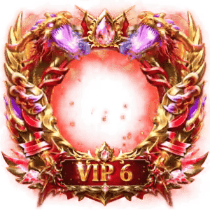 VIP 6 Red Dragon Royal Frame