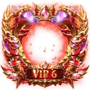 VIP 6 Red Dragon Royal Frame