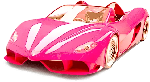 Pastel Just Married Convertible