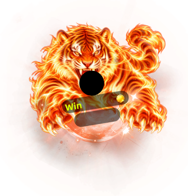 Fierce Roaring Flame Tiger Beast