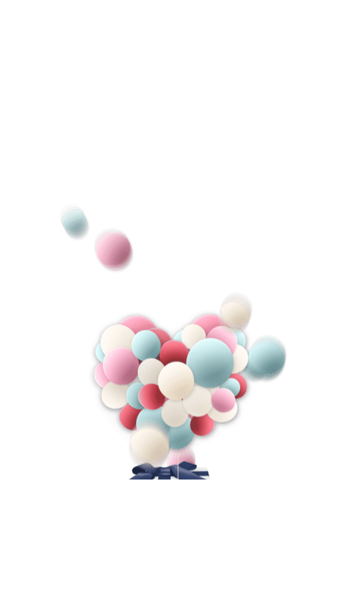 Pastel Balloon Bouquet