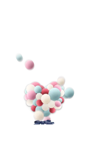 Pastel Balloon Bouquet