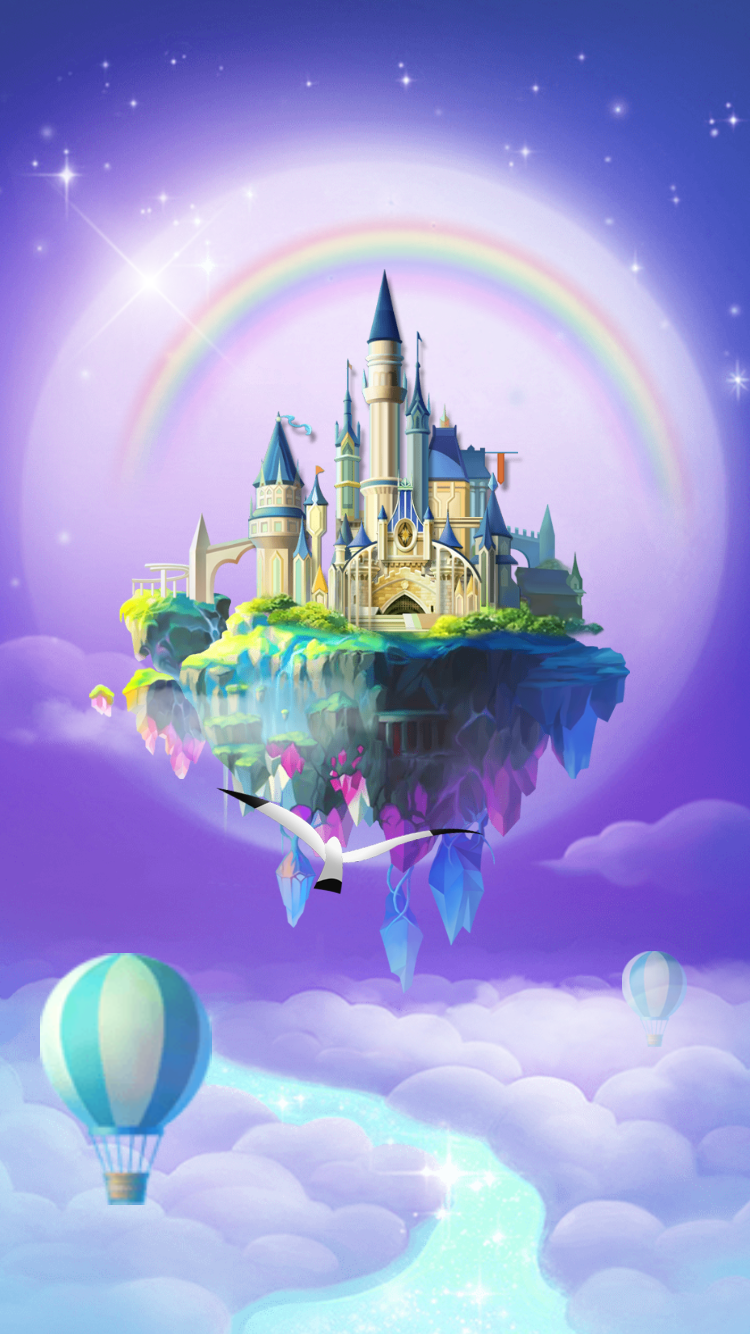 Floating Fantasy Castle