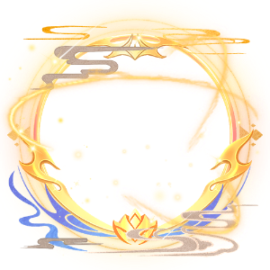Golden Celestial Dragon Silk Fan