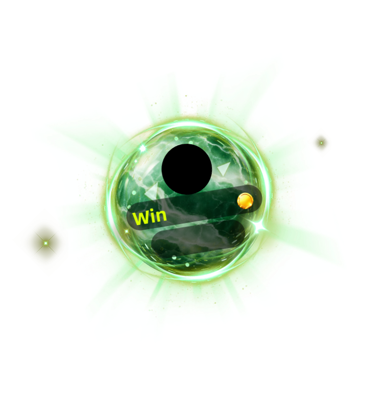 Green Jade Marble Mist Gemstone Orb