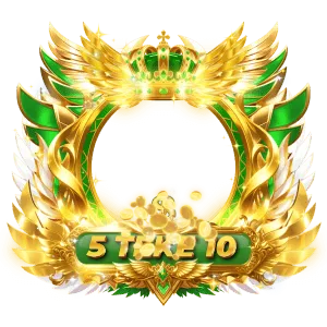 5 Teke 10 Golden 3D Text Banner