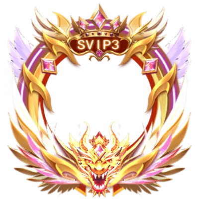SVIP 3 Golden Dragon Winged Frame