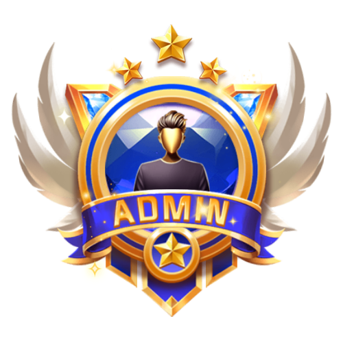 Admin Royal Winged Golden Star Badge