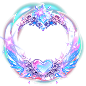 Cyan Pink Neon Blade Portal Frame