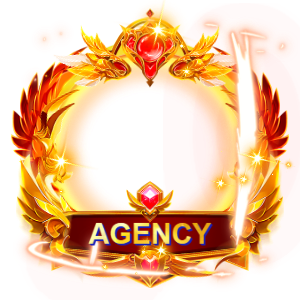 Agency Yellow Neon Glow Frame