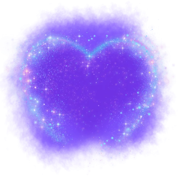 Galaxy Sparkle Nebula Heart