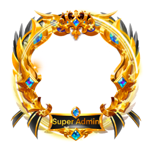 Golden Double Ring Frame