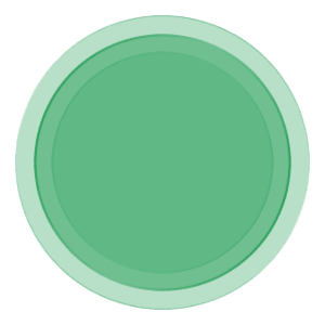 Emerald Green Minimal Circle Ring Frame