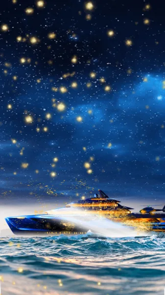Golden Yacht