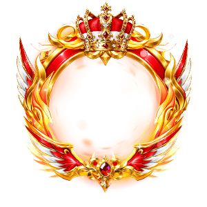 Royal Phoenix Crown Frame