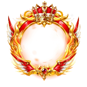 Royal Phoenix Crown Frame