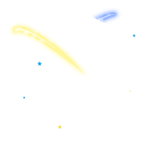 Sparkling Celestial Starlight Arc Trail