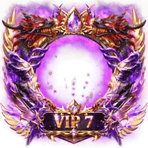 VIP 7 Purple Dragon Royal Frame